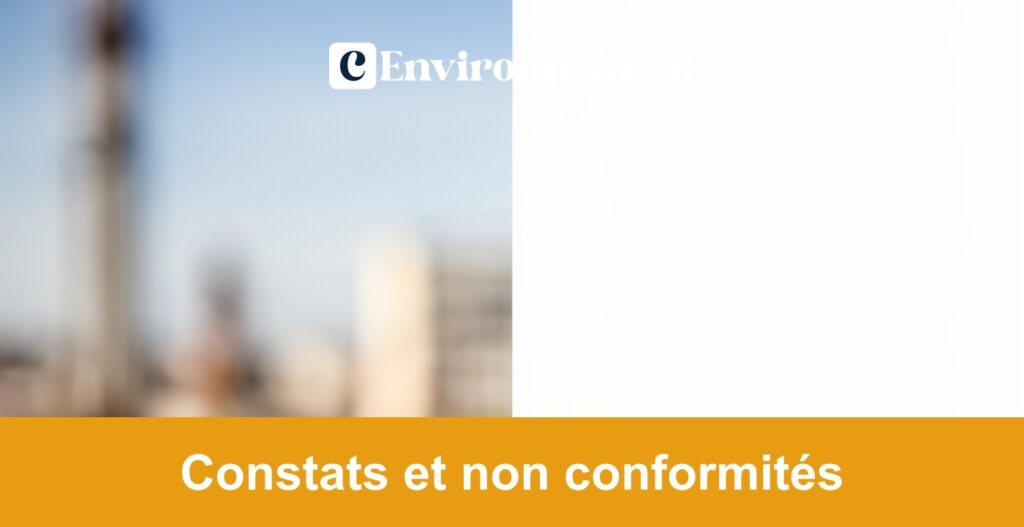 Constats et non conformités