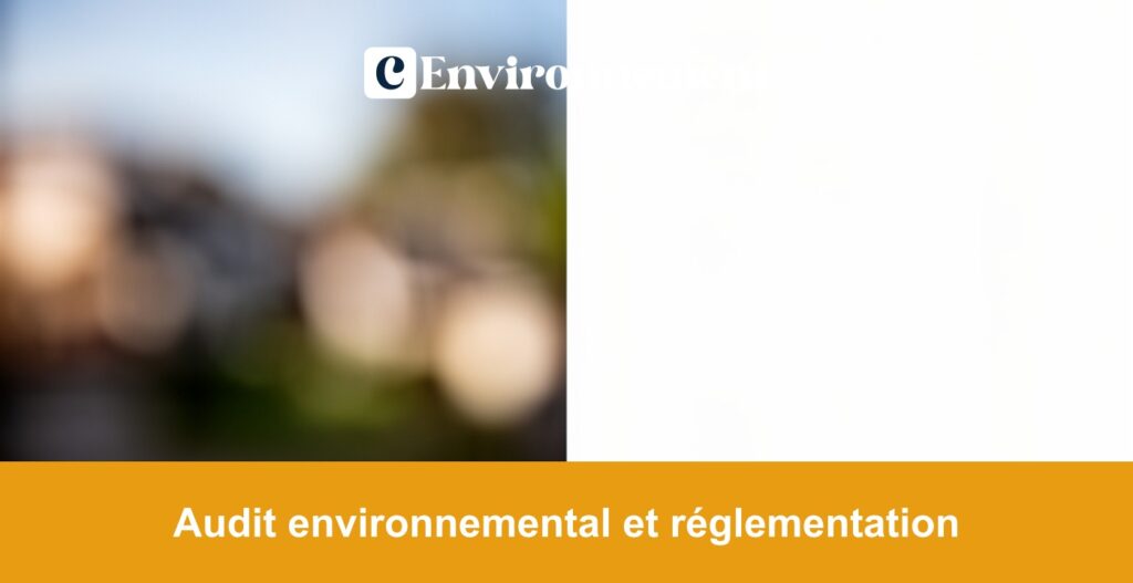 Audit environnemental et réglementation