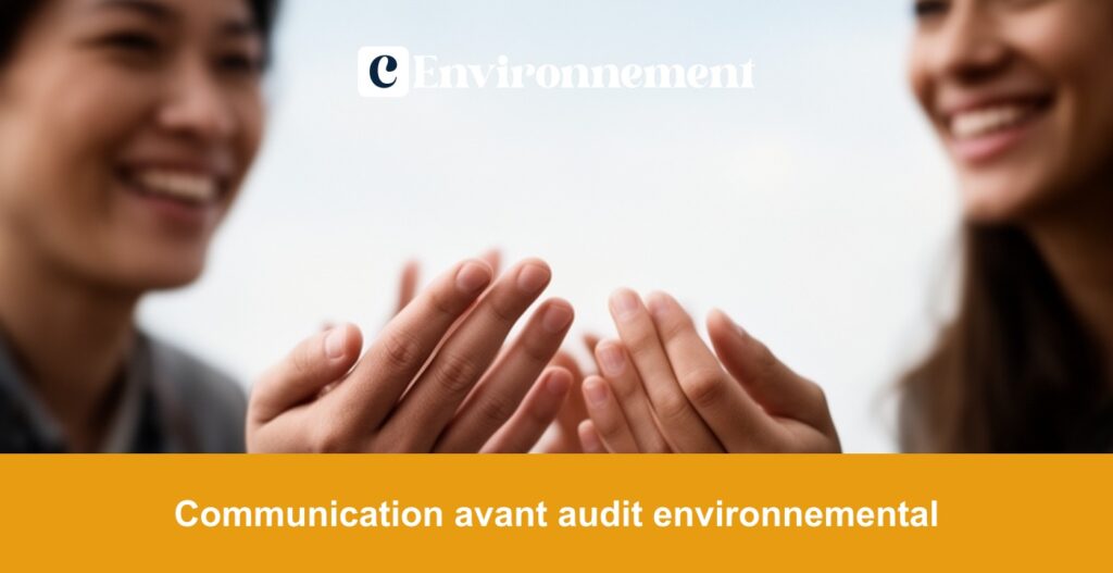 Communication avant audit environnemental