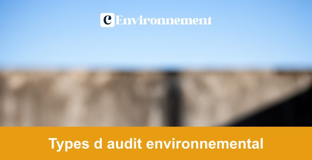 Types d audit environnemental